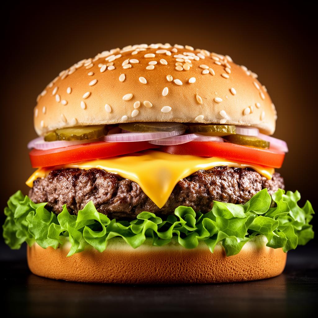 Signature Pistazien Burger von Levante Burger